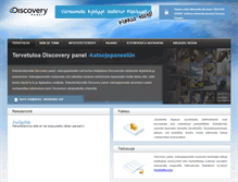 Tablet Screenshot of discoverypanel.fi