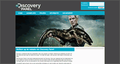 Desktop Screenshot of discoverypanel.nl
